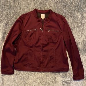 ⭐️ Bundle 4 for $20 CB Jacket, Wine Red